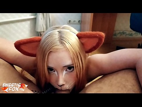 ❤️ Kitsune swallow dick and cum in her mouth ❤️  Sex at en-us.appassistance.ru ❌️❤